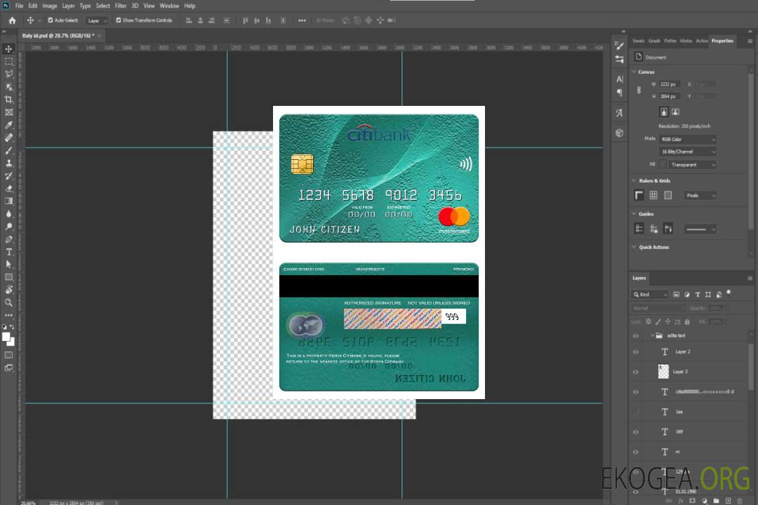 Carte Mastercard Kenya Citibank template Carte Mastercard Kenya Citibank template